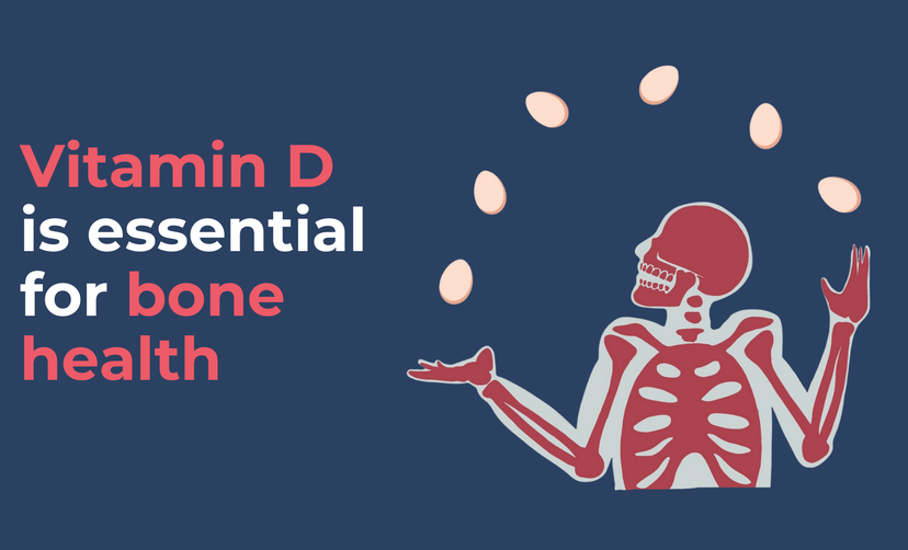 Vitamin D is essential for bone health